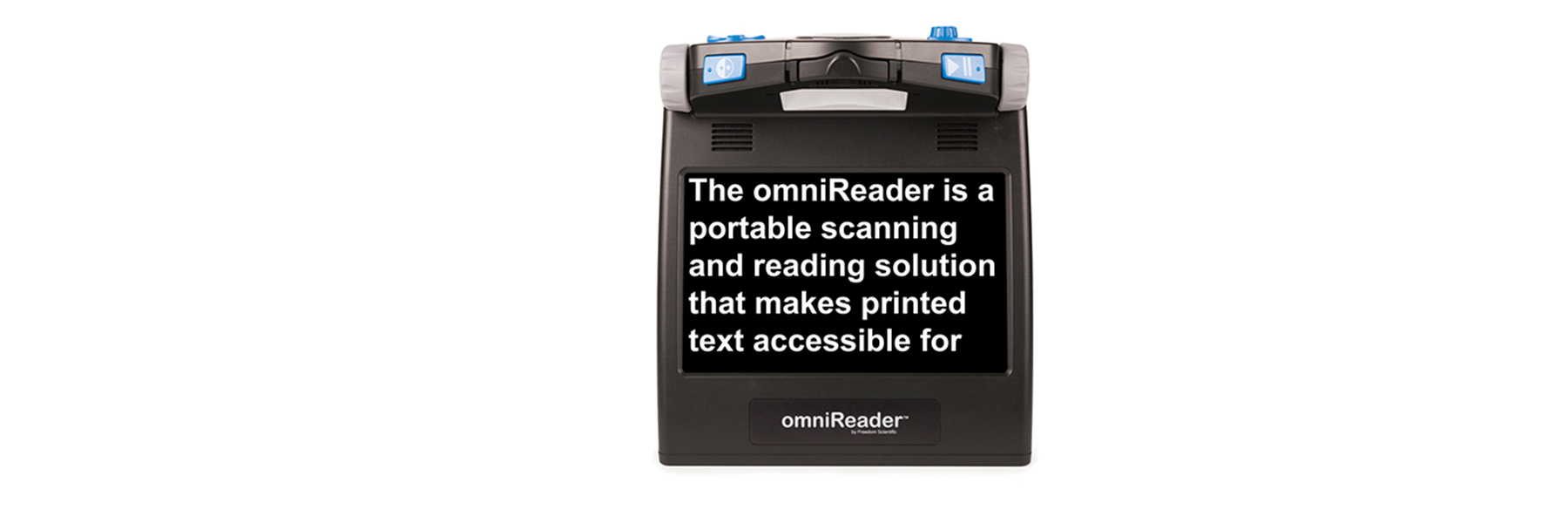 Abbildung vom omniReader® Abbildung vom omniReader®