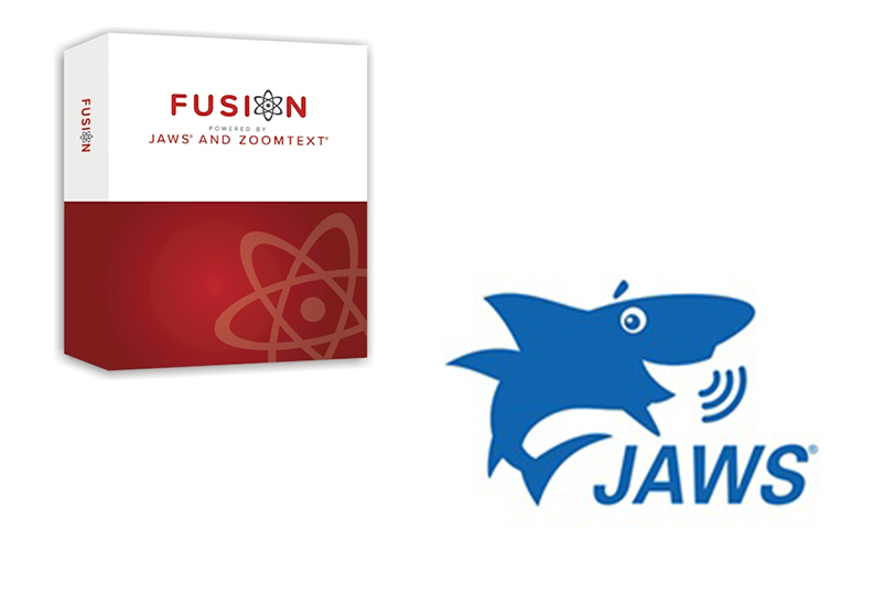 Abbildung der Softwareprogramme Fusion und Jaws